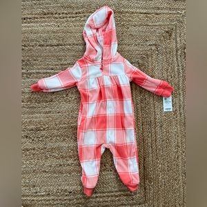 Hooded Fleece Jumpsuit
